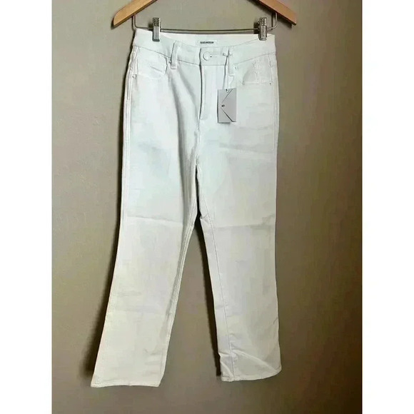 Good American Good Curve Straight Jeans White011 Size 2 - Picture 2 of 12